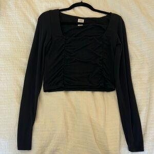 Aritzia wilfred square neck top M